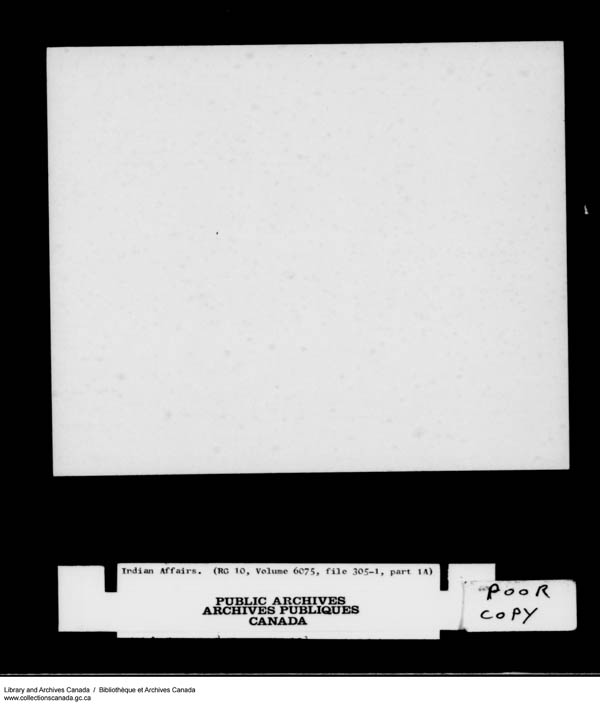 Title: School Files Series - 1879-1953 (RG10) - Mikan Number: 157505 - Microform: c-8170