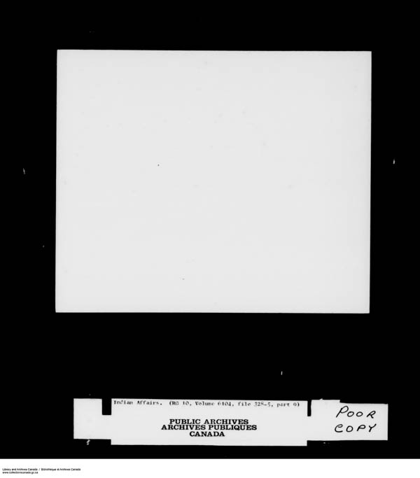 Title: School Files Series - 1879-1953 (RG10) - Mikan Number: 157505 - Microform: c-8185