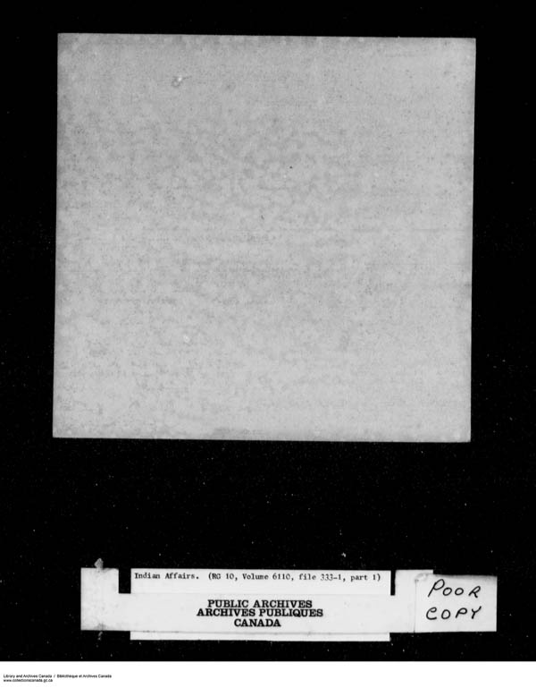 Title: School Files Series - 1879-1953 (RG10) - Mikan Number: 157505 - Microform: c-8188