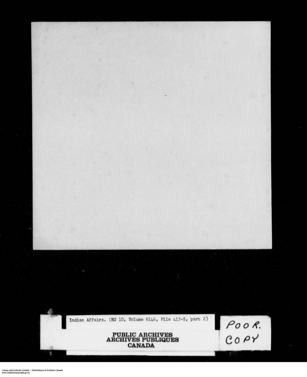 Title: School Files Series - 1879-1953 (RG10) - Mikan Number: 157505 - Microform: c-8207