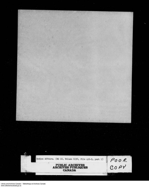 Title: School Files Series - 1879-1953 (RG10) - Mikan Number: 157505 - Microform: c-8209