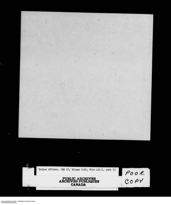 Title: School Files Series - 1879-1953 (RG10) - Mikan Number: 157505 - Microform: c-8211