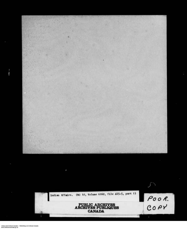 Title: School Files Series - 1879-1953 (RG10) - Mikan Number: 157505 - Microform: c-8214
