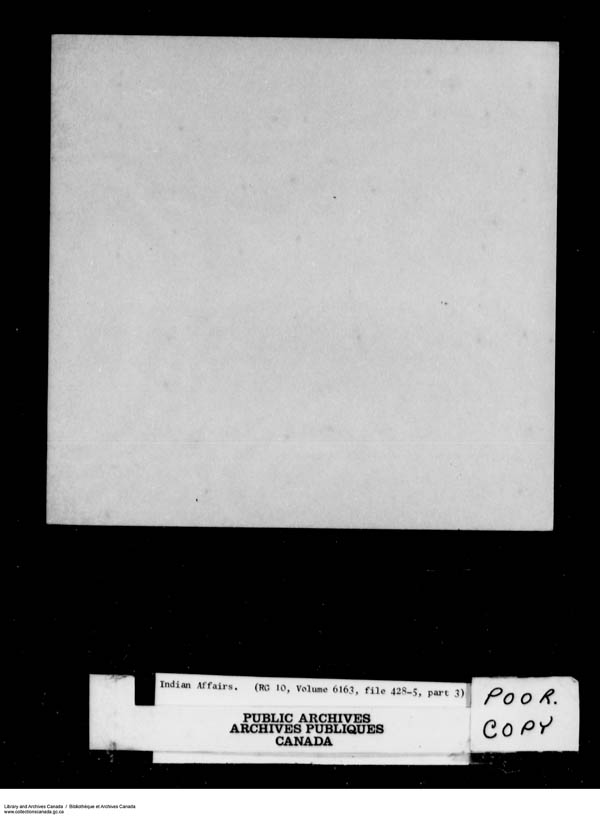 Title: School Files Series - 1879-1953 (RG10) - Mikan Number: 157505 - Microform: c-8216