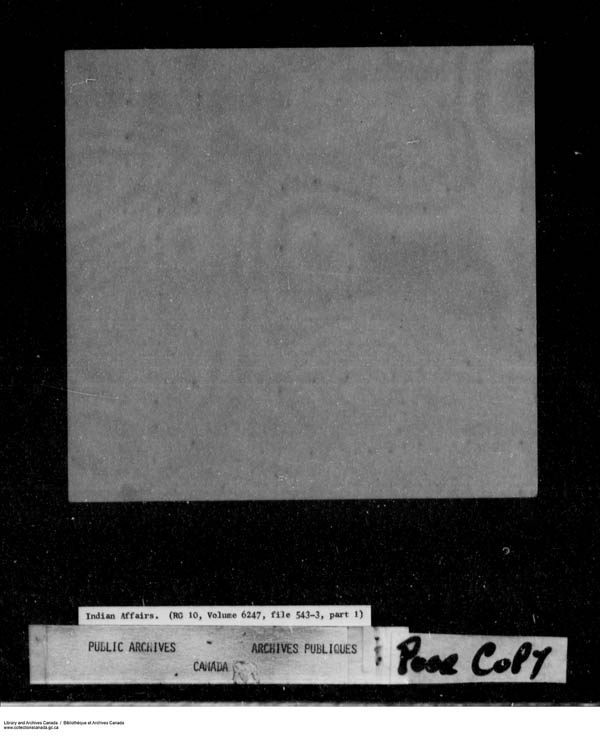 Title: School Files Series - 1879-1953 (RG10) - Mikan Number: 157505 - Microform: c-8643