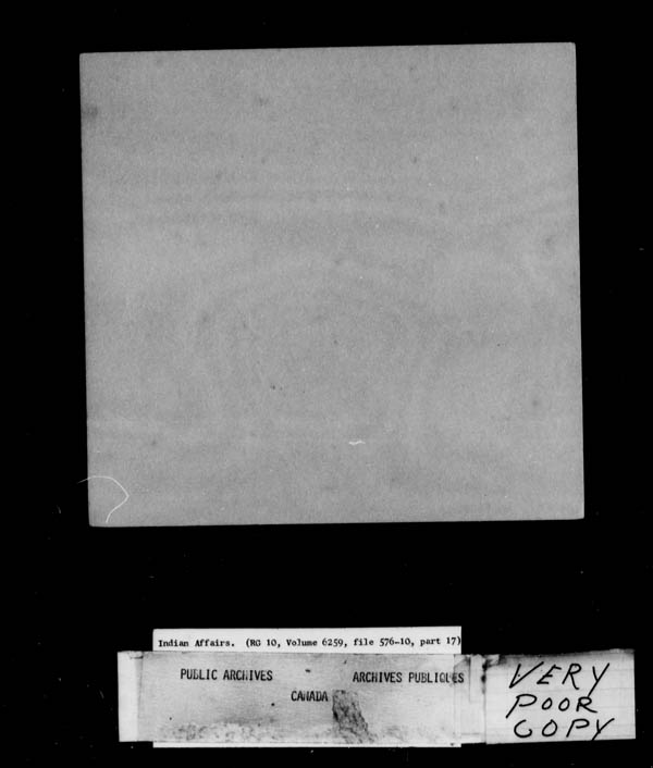 Title: School Files Series - 1879-1953 (RG10) - Mikan Number: 157505 - Microform: c-8651