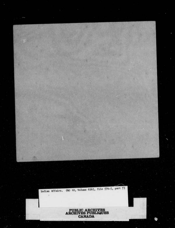 Title: School Files Series - 1879-1953 (RG10) - Mikan Number: 157505 - Microform: c-8656