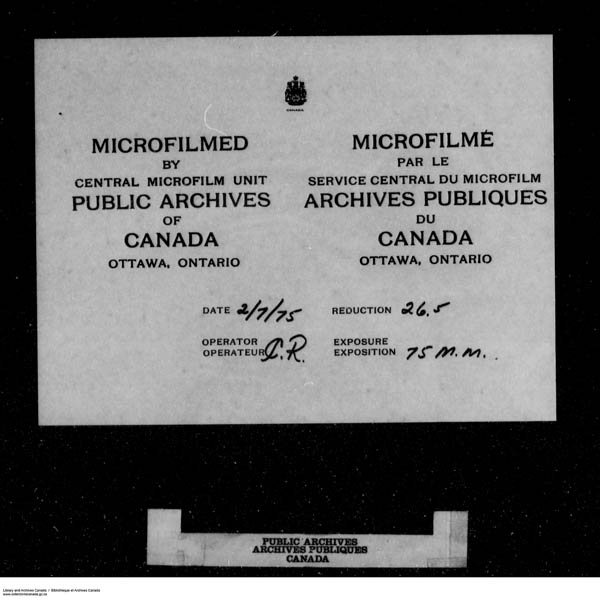 Title: School Files Series - 1879-1953 (RG10) - Mikan Number: 157505 - Microform: c-8675