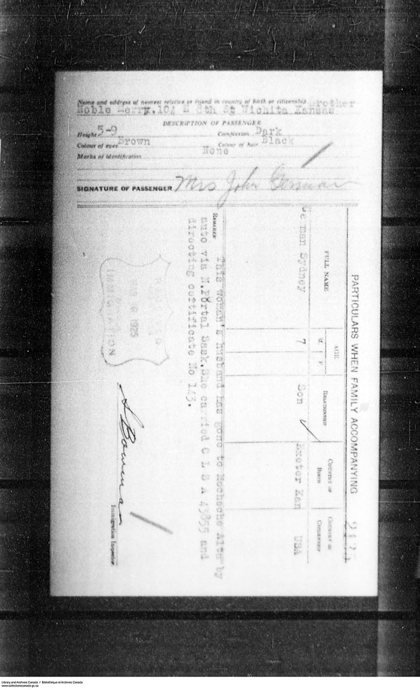 Title: Border Entry, Form 30, 1919-1924 - Mikan Number: 161377 - Microform: t-15281