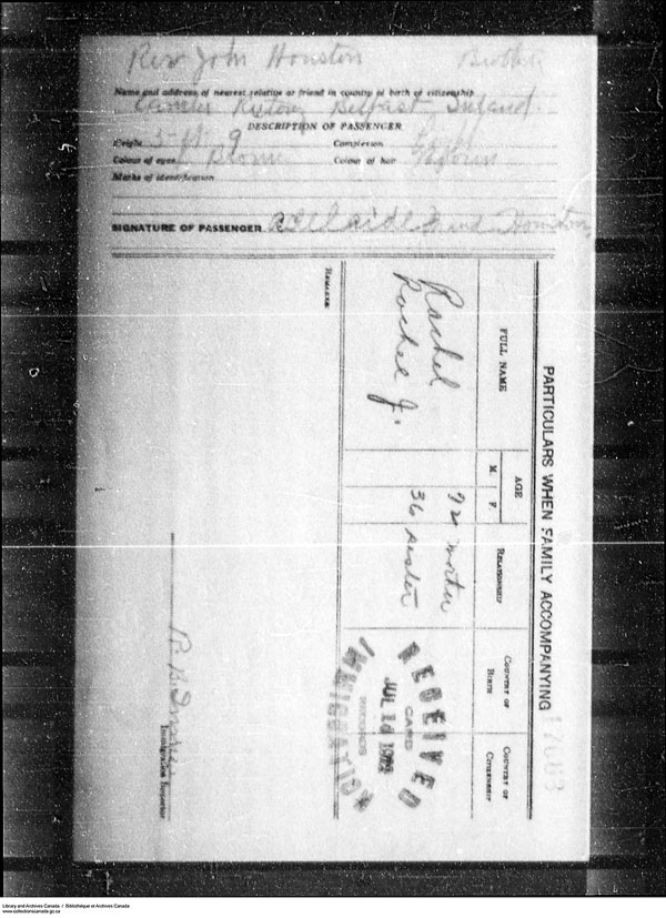 Title: Border Entry, Form 30, 1919-1924 - Mikan Number: 161377 - Microform: t-15291
