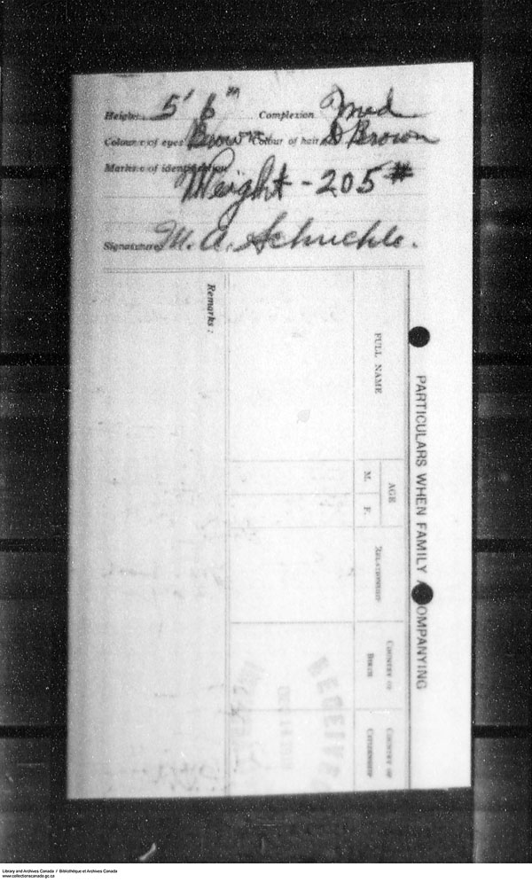 Title: Border Entry, Form 30, 1919-1924 - Mikan Number: 161377 - Microform: t-15326