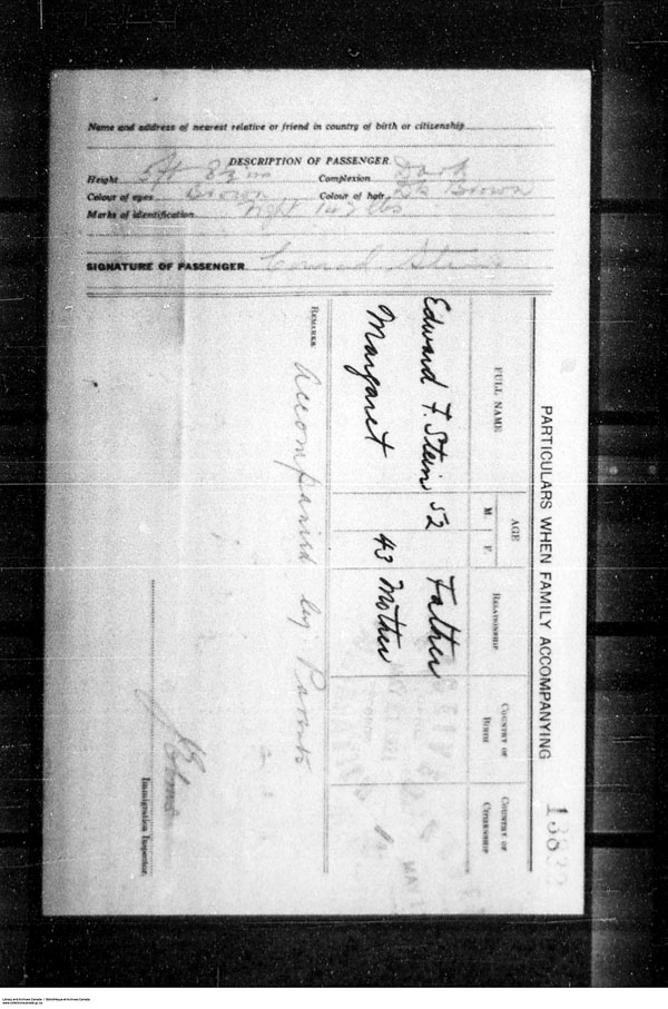 Title: Border Entry, Form 30, 1919-1924 - Mikan Number: 161377 - Microform: t-15332
