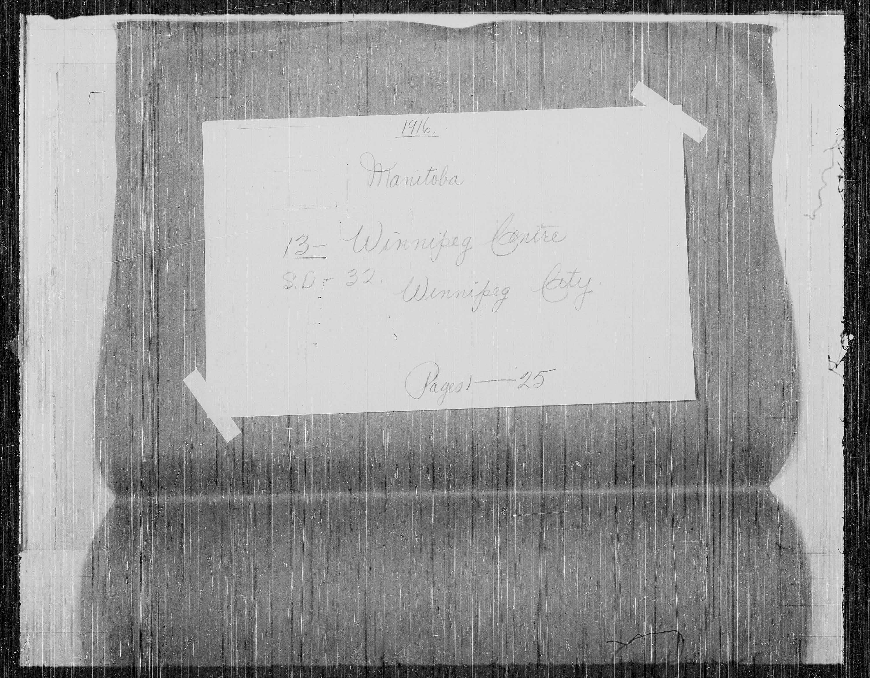 Titre : Recensement des provinces des prairies (1916) - N d'enregistrement Mikan : 3800575 - Microforme : t-21933