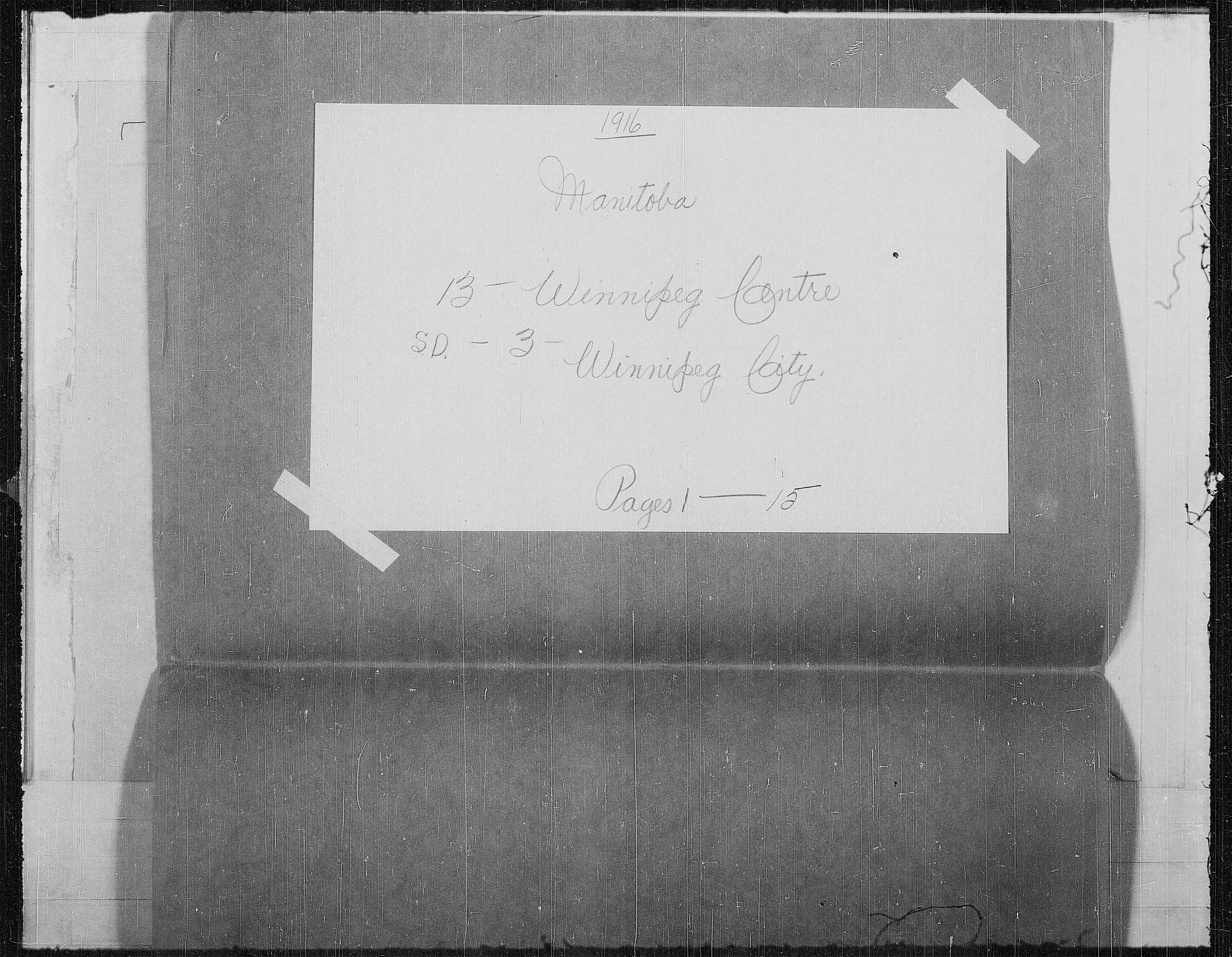 Titre : Recensement des provinces des prairies (1916) - N d'enregistrement Mikan : 3800575 - Microforme : t-21939