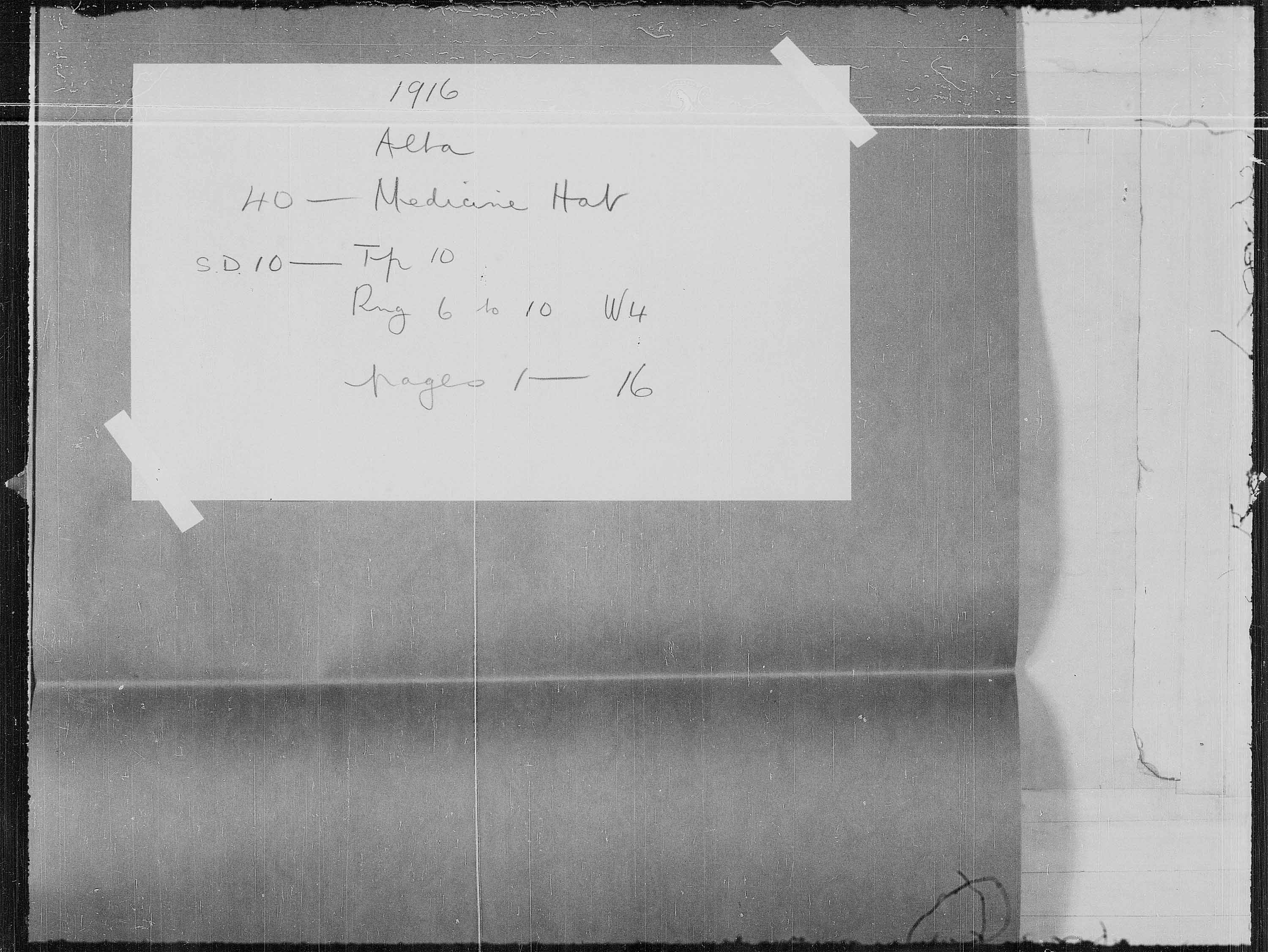 Titre : Recensement des provinces des prairies (1916) - N d'enregistrement Mikan : 3800575 - Microforme : t-21953