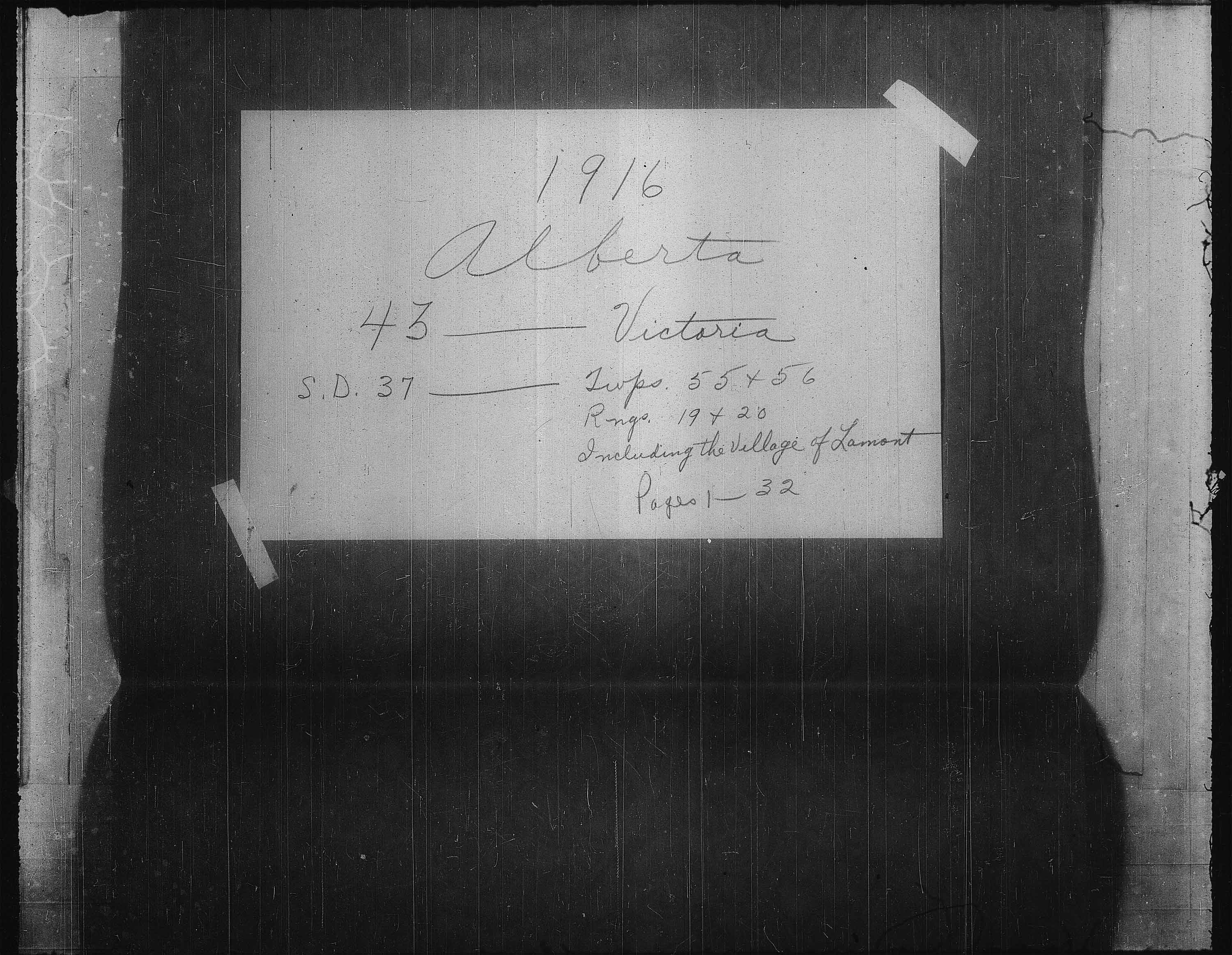 Titre : Recensement des provinces des prairies (1916) - N° d'enregistrement Mikan : 3800575 - Microforme : t-21956