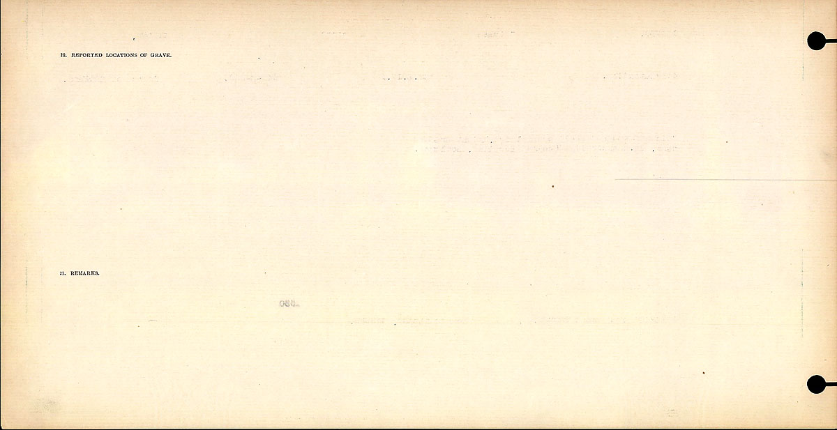 Title: Circumstances of Death Registers, First World War - Mikan Number: 46246 - Microform: 31829_B016700