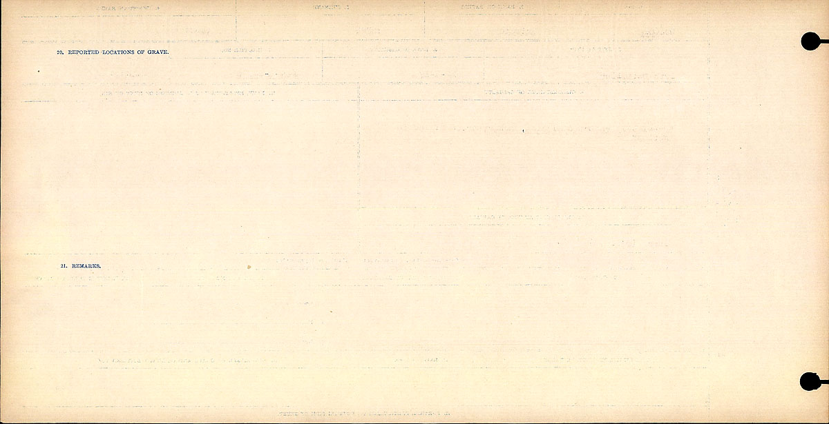 Title: Circumstances of Death Registers, First World War - Mikan Number: 46246 - Microform: 31829_B016719