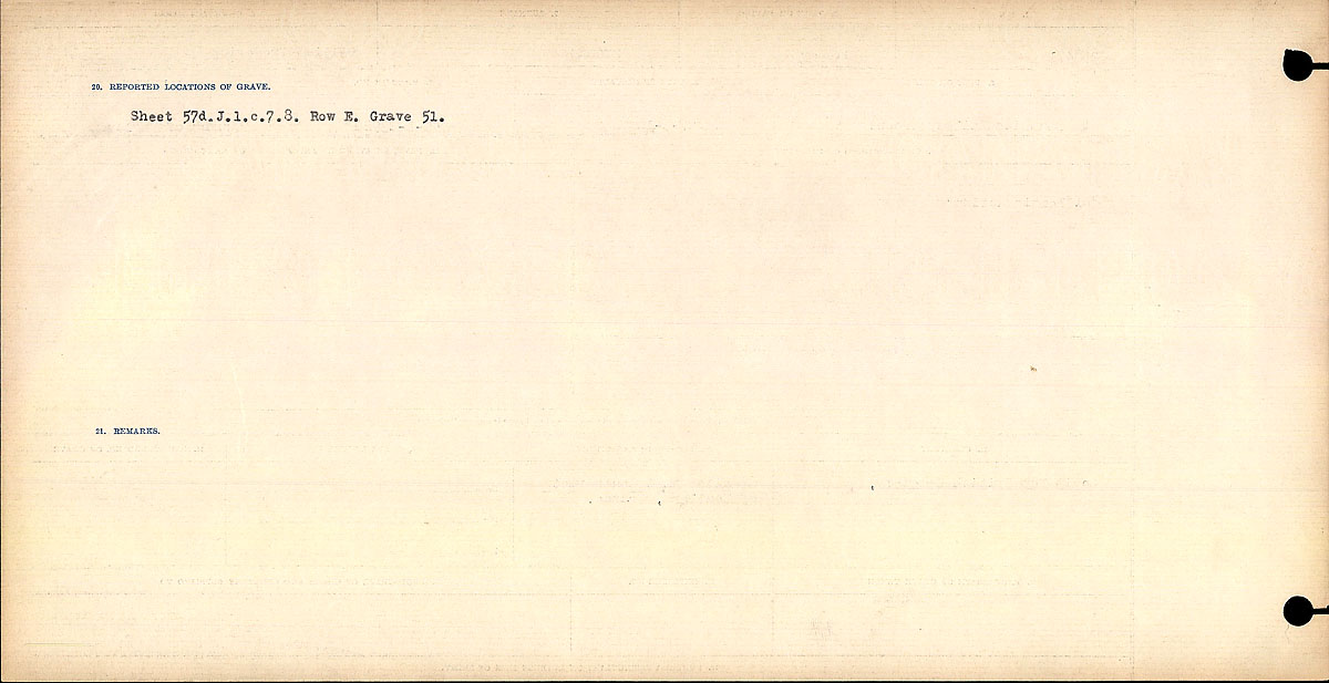 Title: Circumstances of Death Registers, First World War - Mikan Number: 46246 - Microform: 31829_B016723