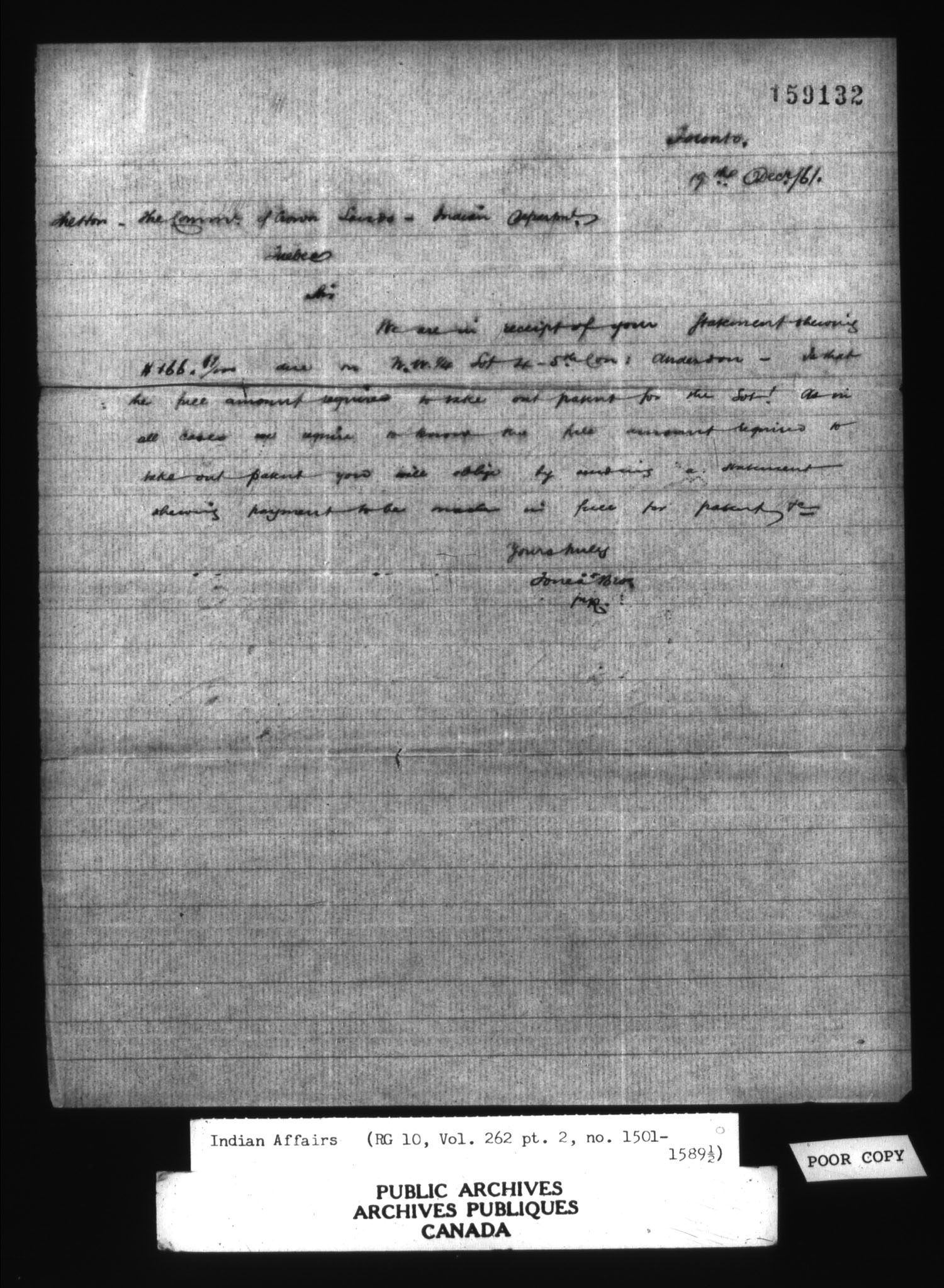 Title: War of 1812: Miscellaneous Records - Mikan Number:  - Microform: c-12650