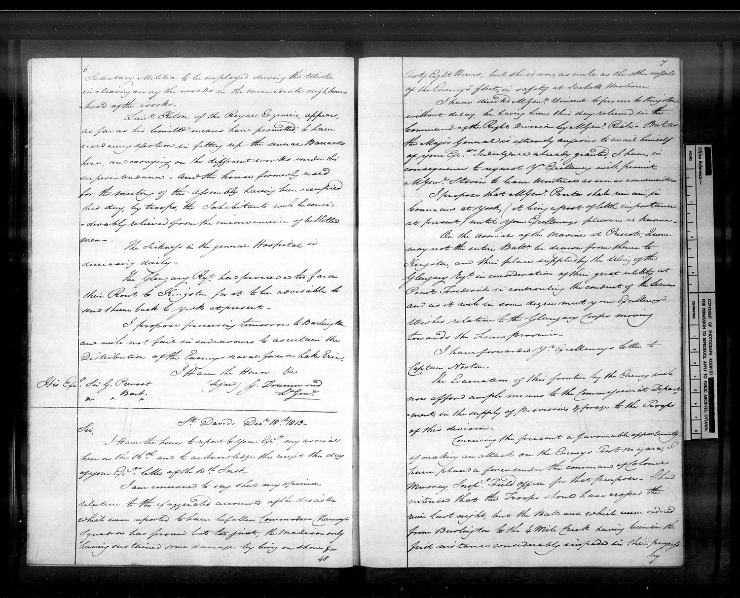 Title: War of 1812: Miscellaneous Records - Mikan Number:  - Microform: c-2226