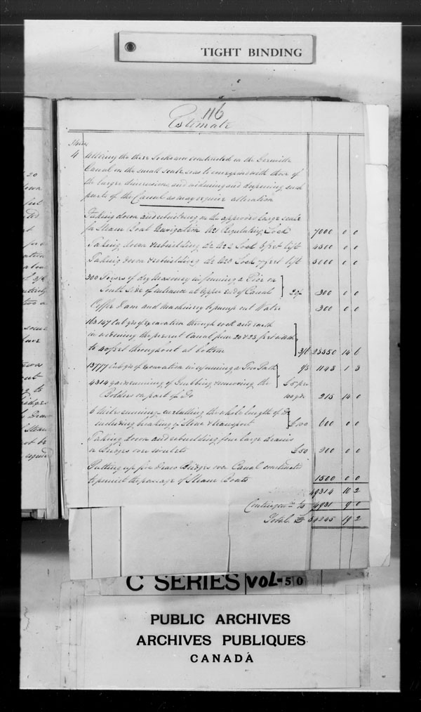 Title: British Military and Naval Records (RG 8, C Series) - DOCUMENTS - Mikan Number: 105012 - Microform: c-2619