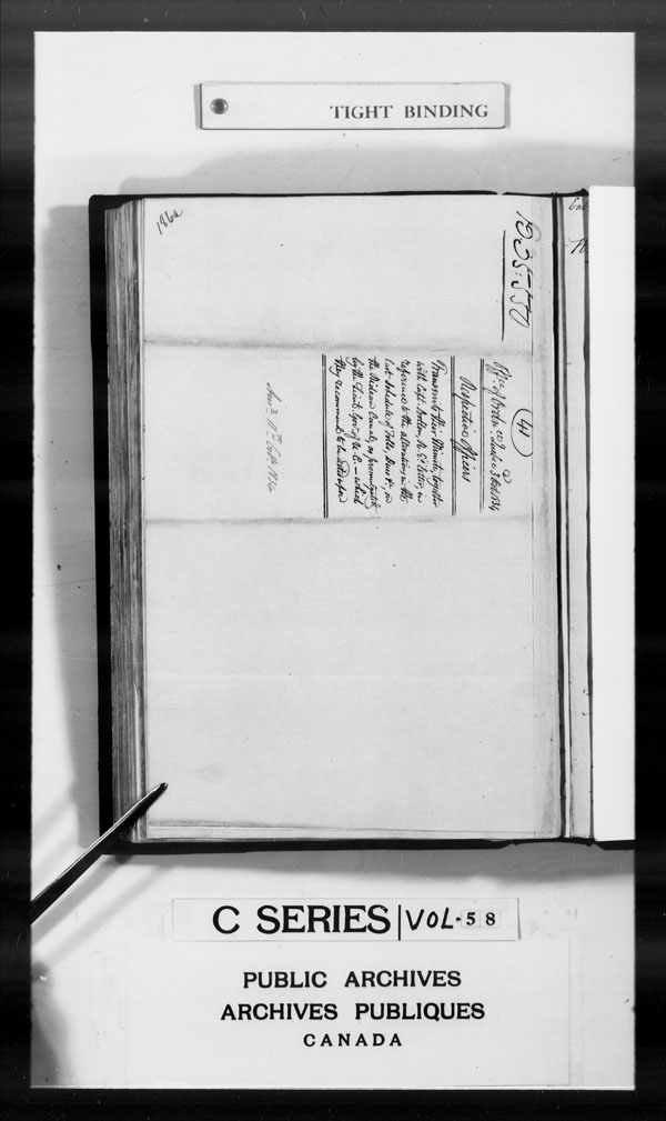 Titre : Archives militaires et navales britanniques (RG 8, srie C) - DOCUMENTS - N d'enregistrement Mikan : 105012 - Microforme : c-2637