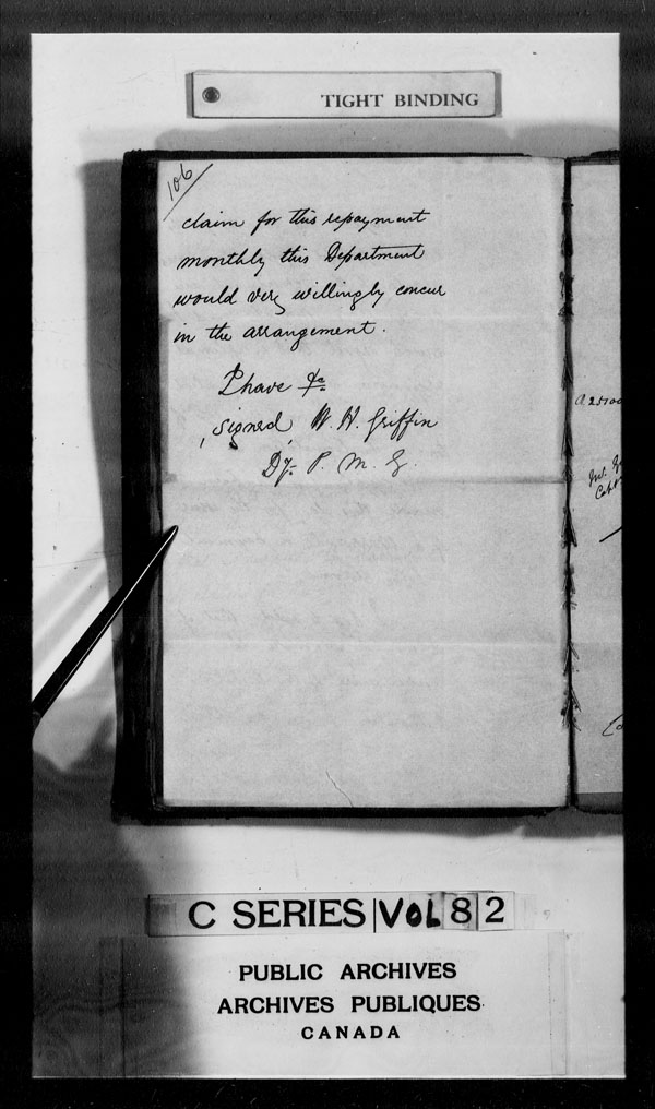 Titre : Archives militaires et navales britanniques (RG 8, srie C) - DOCUMENTS - N d'enregistrement Mikan : 105012 - Microforme : c-2645