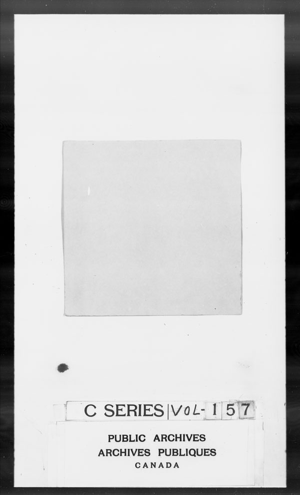 Title: British Military and Naval Records (RG 8, C Series) - DOCUMENTS - Mikan Number: 105012 - Microform: c-2770