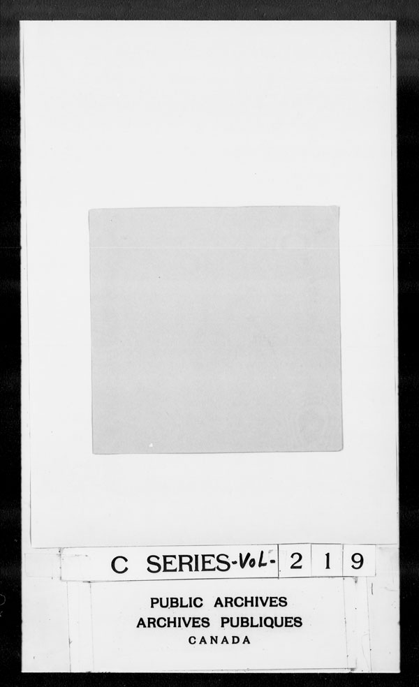 Title: British Military and Naval Records (RG 8, C Series) - DOCUMENTS - Mikan Number: 105012 - Microform: c-2787