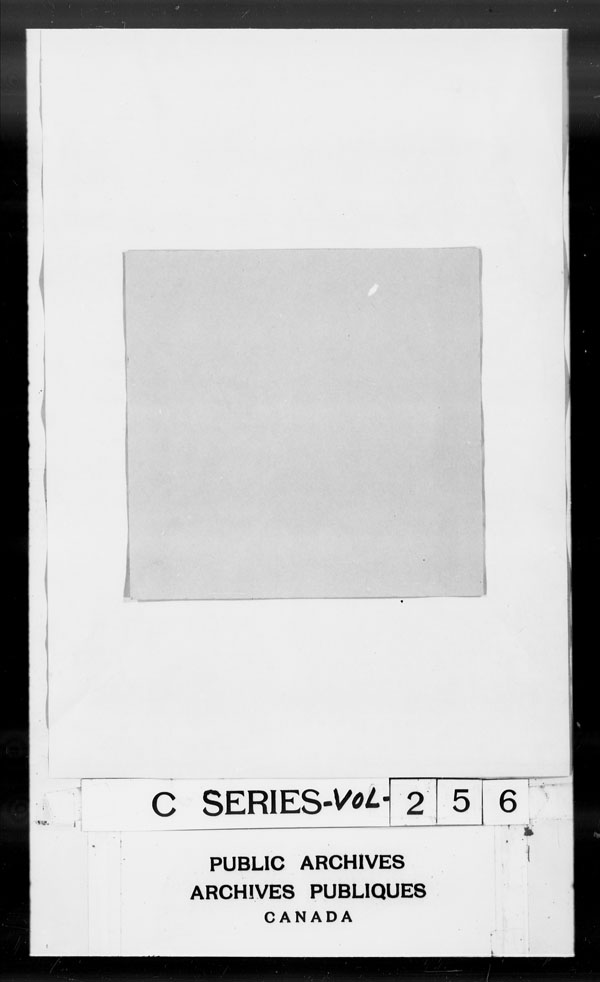 Titre : Archives militaires et navales britanniques (RG 8, srie C) - DOCUMENTS - N d'enregistrement Mikan : 105012 - Microforme : c-2851