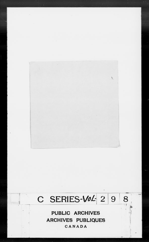 Title: British Military and Naval Records (RG 8, C Series) - DOCUMENTS - Mikan Number: 105012 - Microform: c-2865