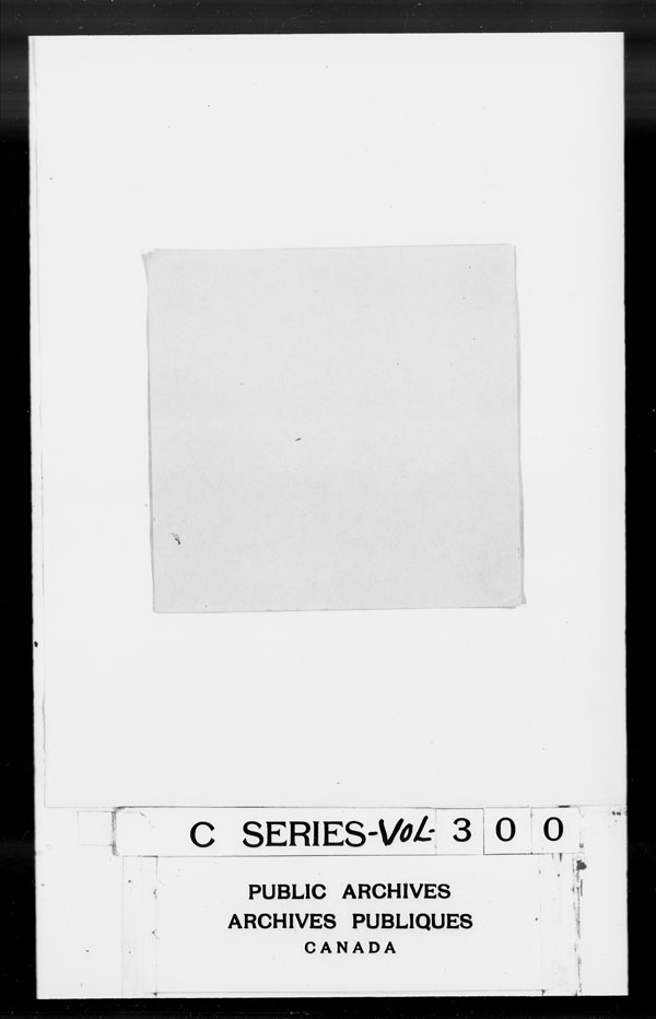Title: British Military and Naval Records (RG 8, C Series) - DOCUMENTS - Mikan Number: 105012 - Microform: c-2866