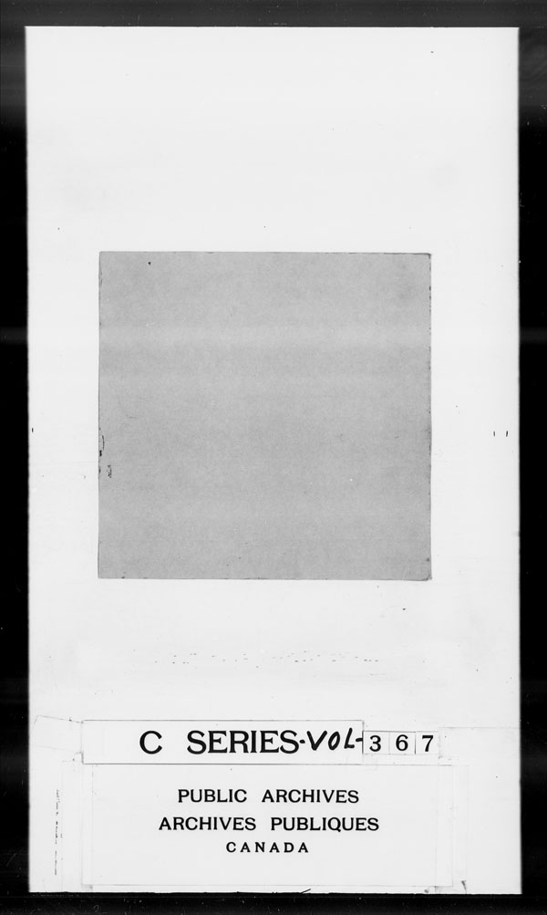 Title: British Military and Naval Records (RG 8, C Series) - DOCUMENTS - Mikan Number: 105012 - Microform: c-2931