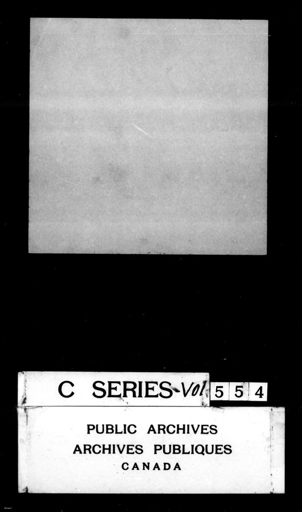 Title: British Military and Naval Records (RG 8, C Series) - DOCUMENTS - Mikan Number: 105012 - Microform: c-3073