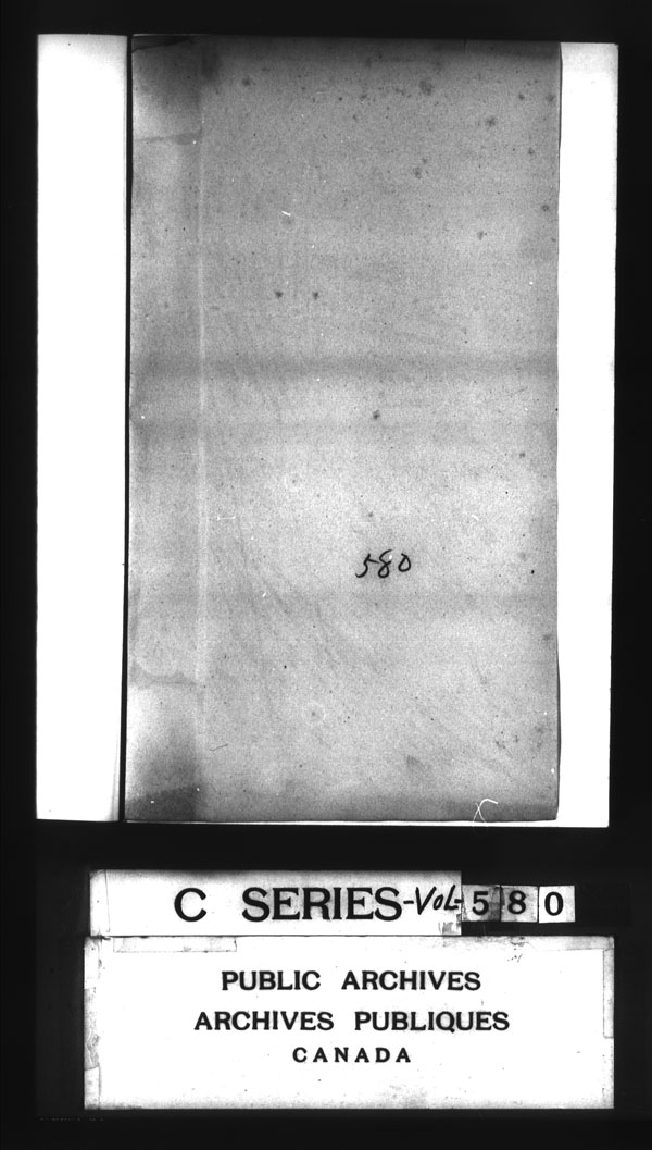 Title: British Military and Naval Records (RG 8, C Series) - DOCUMENTS - Mikan Number: 105012 - Microform: c-3148
