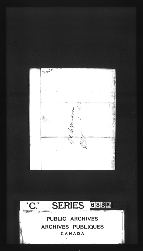 Title: British Military and Naval Records (RG 8, C Series) - DOCUMENTS - Mikan Number: 105012 - Microform: c-3231