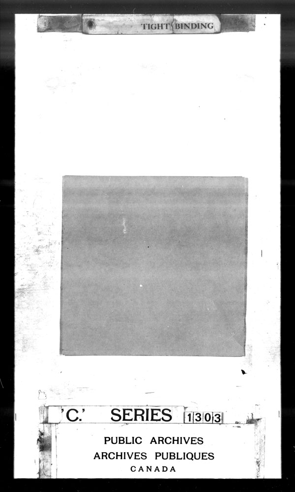 Title: British Military and Naval Records (RG 8, C Series) - DOCUMENTS - Mikan Number: 105012 - Microform: c-3542