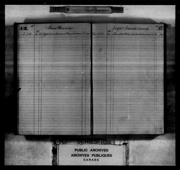 Title: British Military and Naval Records (RG 8, C Series) - DOCUMENTS - Mikan Number: 105012 - Microform: c-3548