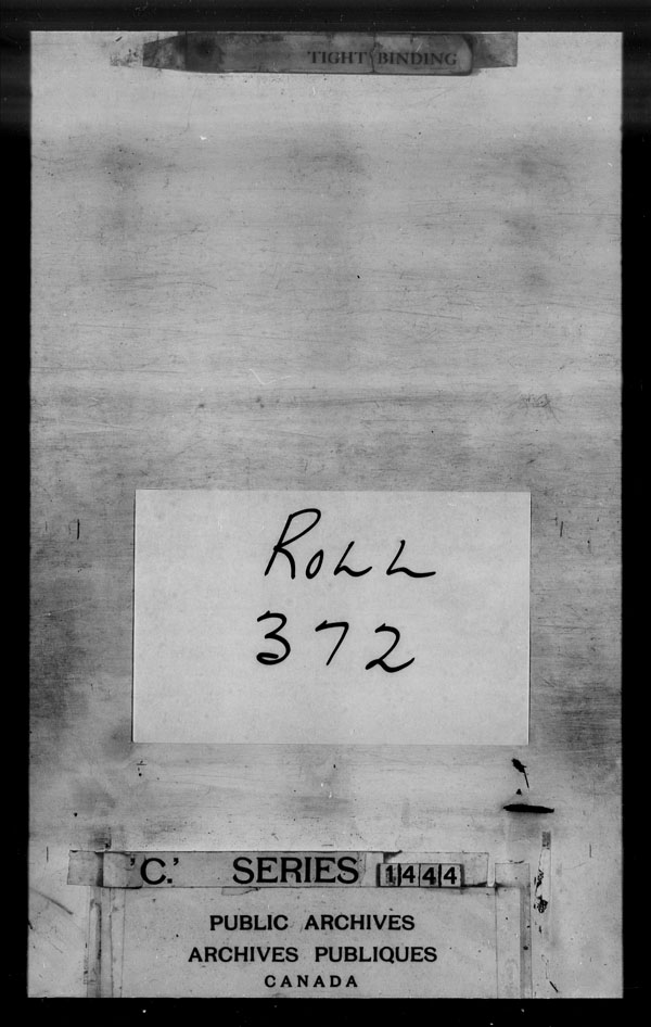 Title: British Military and Naval Records (RG 8, C Series) - DOCUMENTS - Mikan Number: 105012 - Microform: c-3790