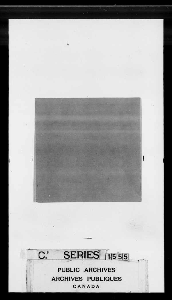Title: British Military and Naval Records (RG 8, C Series) - DOCUMENTS - Mikan Number: 105012 - Microform: c-3817