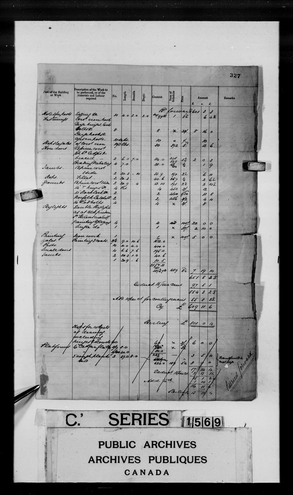 Title: British Military and Naval Records (RG 8, C Series) - DOCUMENTS - Mikan Number: 105012 - Microform: c-3819