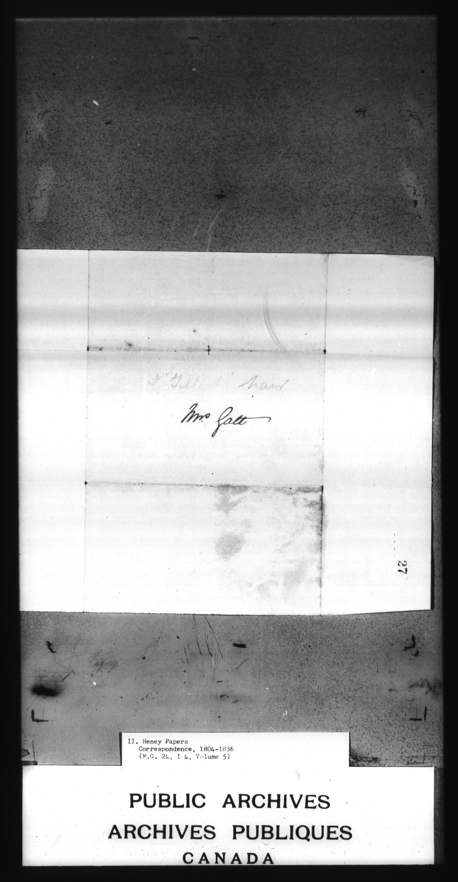 Title: War of 1812: Miscellaneous Records - Mikan Number:  - Microform: c-3898