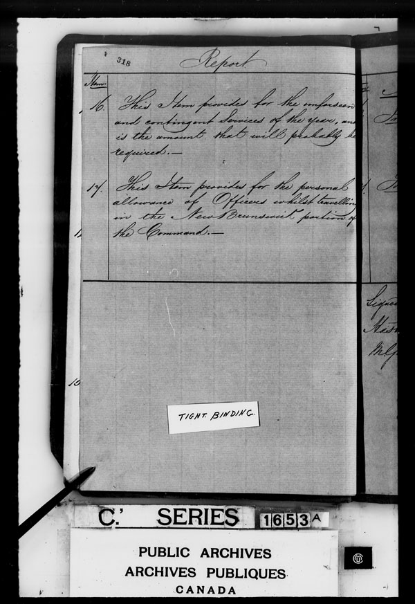 Title: British Military and Naval Records (RG 8, C Series) - DOCUMENTS - Mikan Number: 105012 - Microform: c-4294