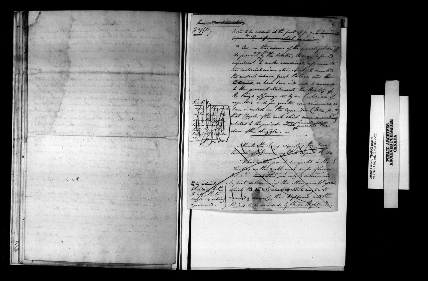 Titre : Guerre de 1812 : Documents divers - N d'enregistrement Mikan :  - Microforme : h-1209