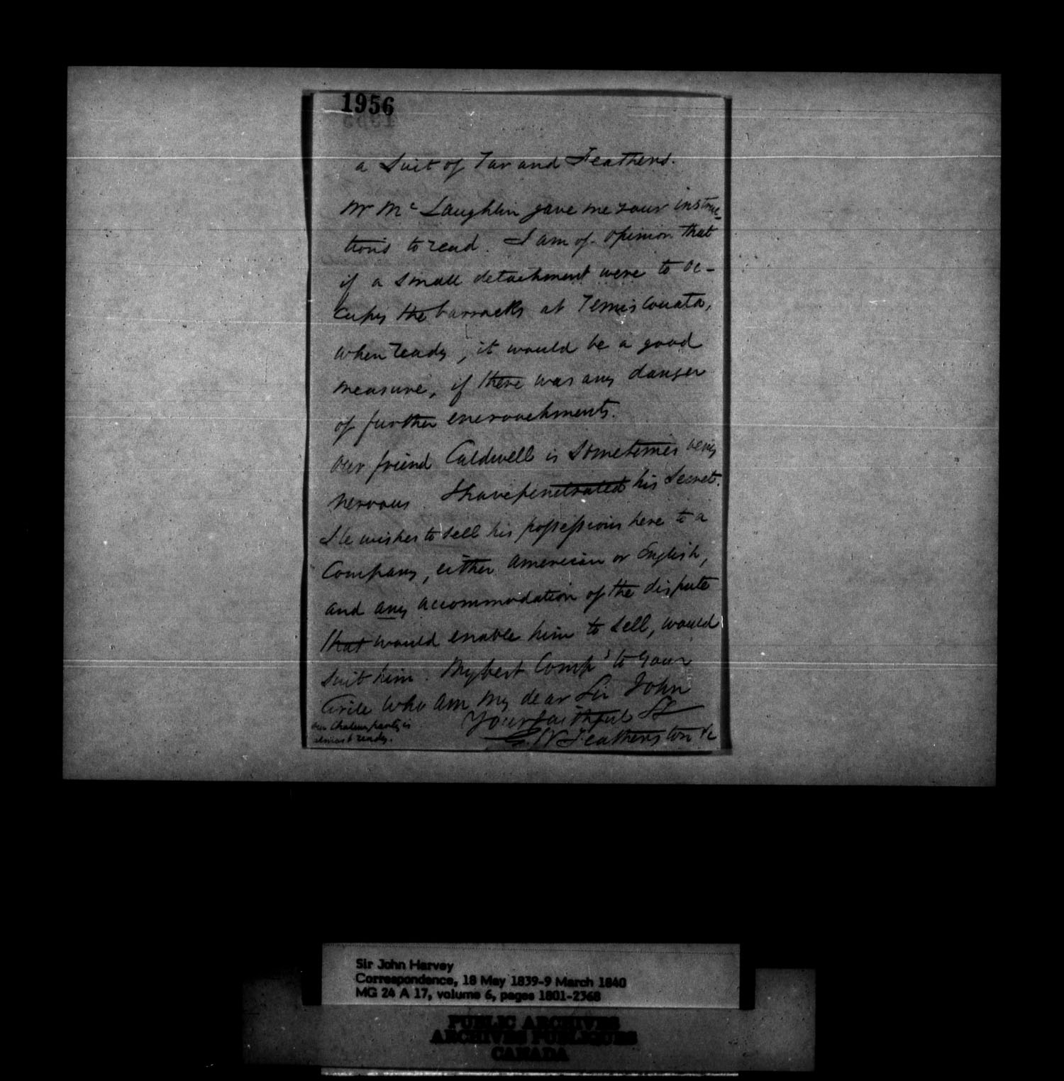 Titre : Guerre de 1812 : Documents divers - N d'enregistrement Mikan :  - Microforme : h-1347
