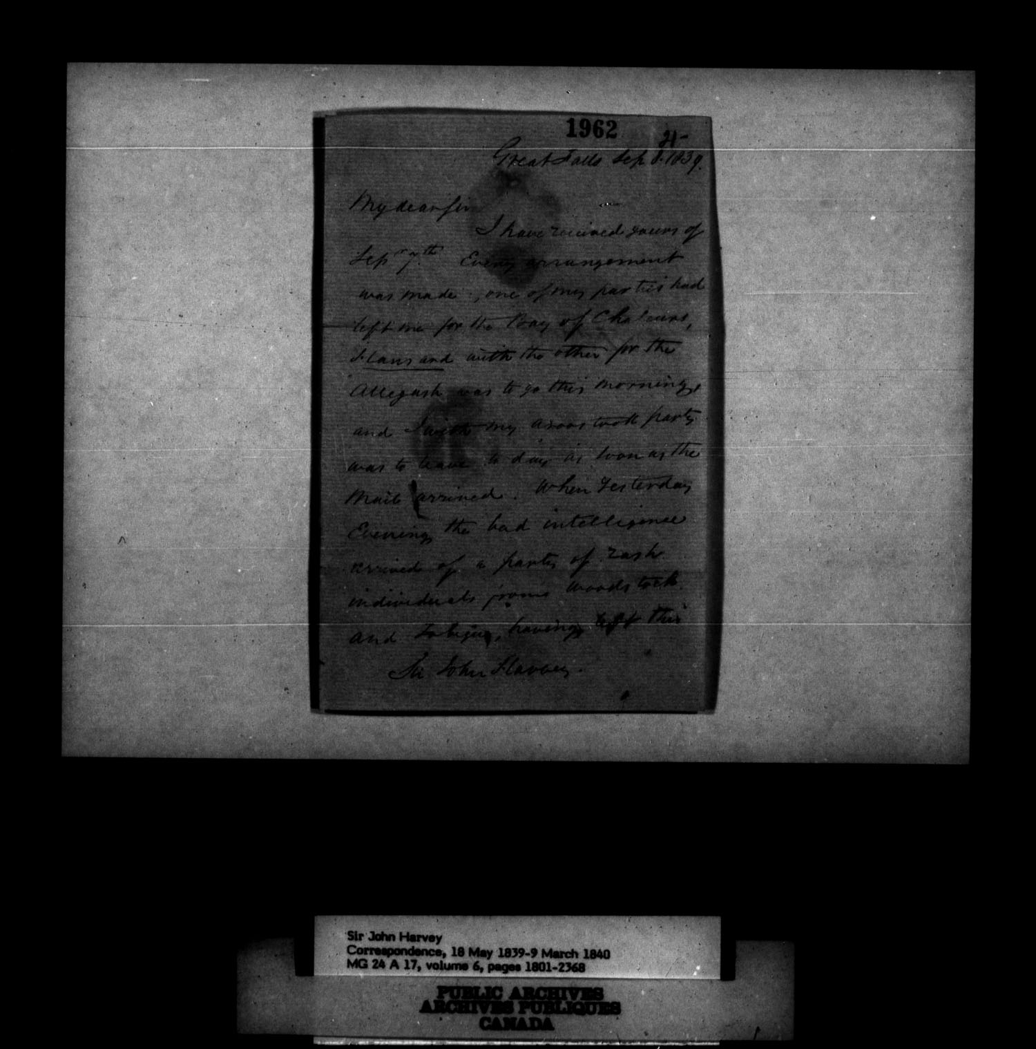 Titre : Guerre de 1812 : Documents divers - N d'enregistrement Mikan :  - Microforme : h-1347