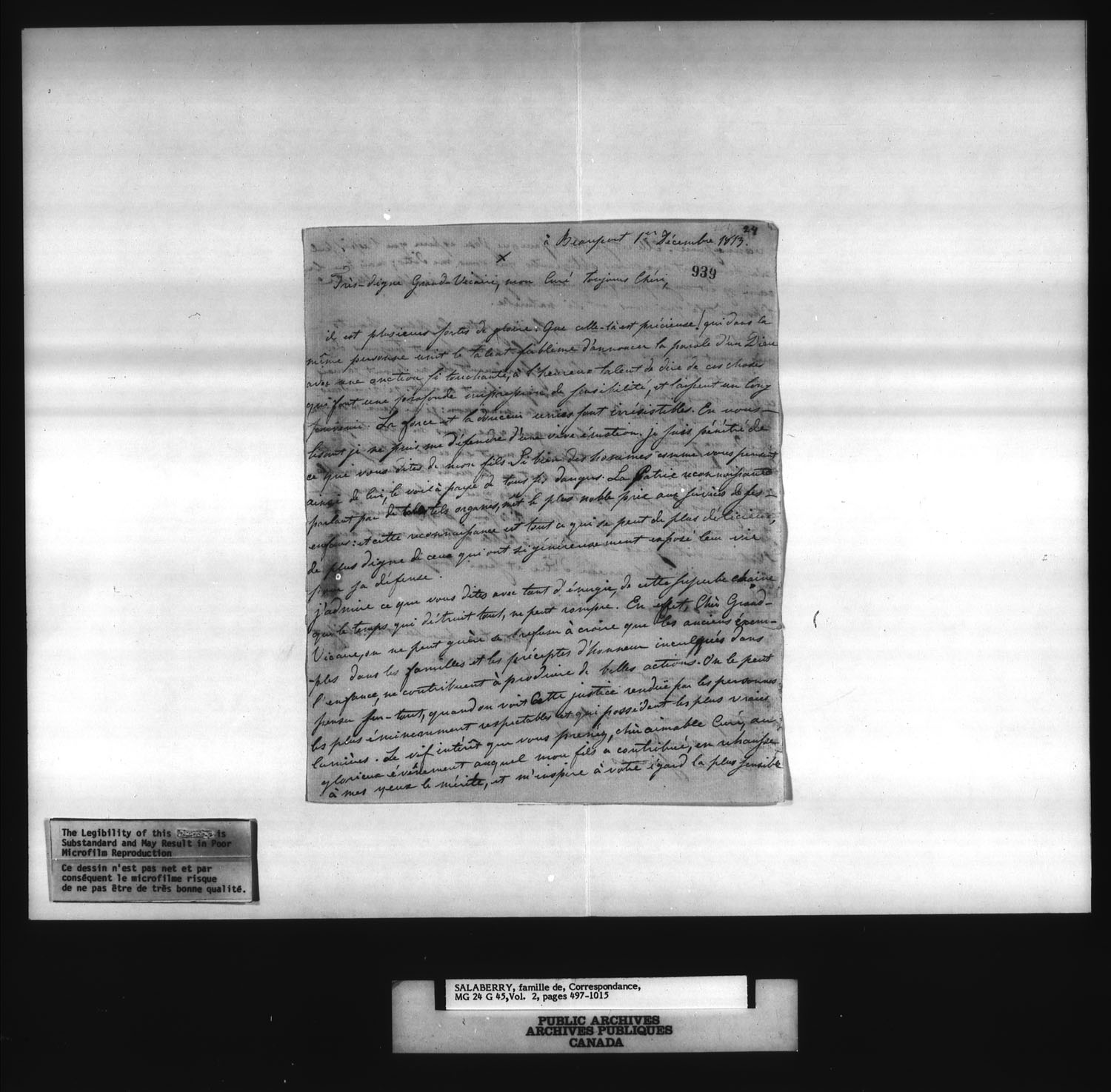 Title: War of 1812: Miscellaneous Records - Mikan Number:  - Microform: h-1658