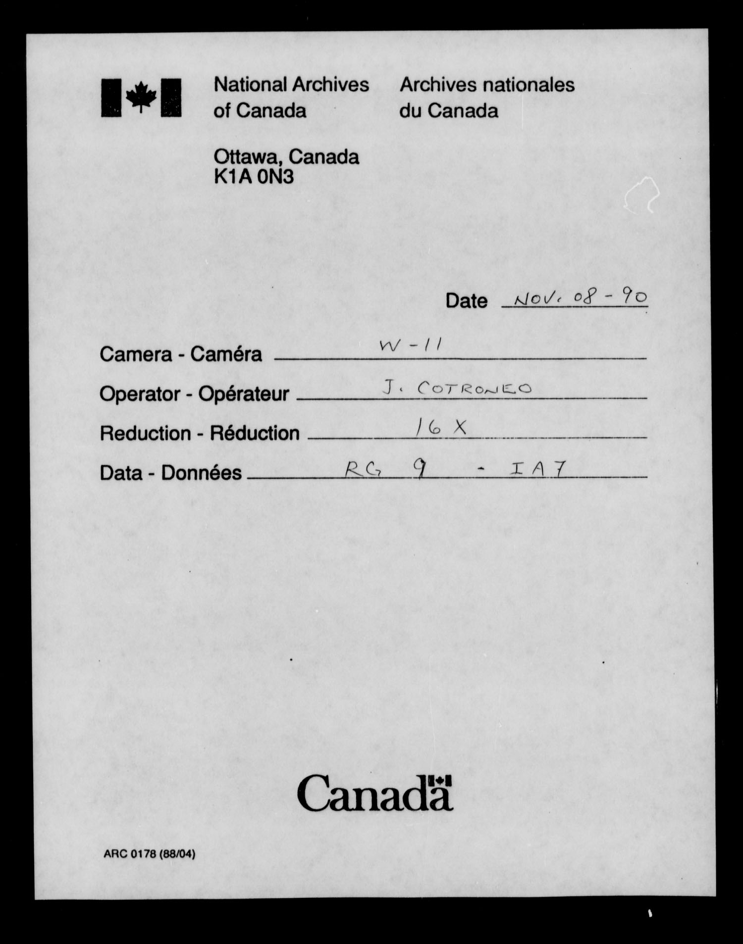 Titre : Guerre de 1812 : Bas-Canada, Contrles nominatifs et tats de solde, RG 9 1A7 - N d'enregistrement Mikan : 185975 - Microforme : t-10369