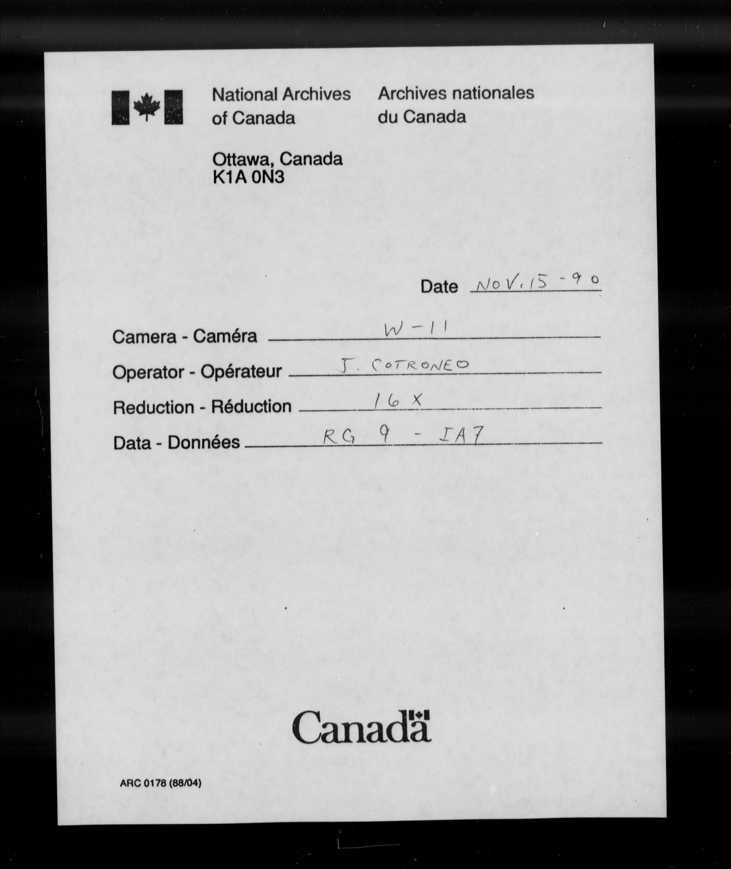 Titre : Guerre de 1812 : Bas-Canada, Contrles nominatifs et tats de solde, RG 9 1A7 - N d'enregistrement Mikan : 185975 - Microforme : t-10371
